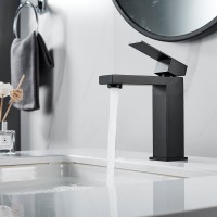 Смеситель для раковины Shevanik S7001H черный
