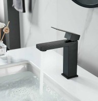 Смеситель для раковины Shevanik S7001H черный