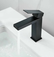 Смеситель для раковины Shevanik S7001H черный