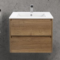 Тумба с раковиной Vincea Gio 60 дуб табак Тумба с раковиной Vincea Gio 60 дуб табак