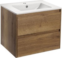 Тумба с раковиной Vincea Gio 60 дуб табак Тумба с раковиной Vincea Gio 60 дуб табак