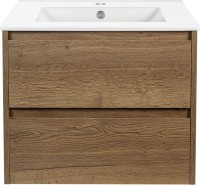 Тумба с раковиной Vincea Gio 60 дуб табак Тумба с раковиной Vincea Gio 60 дуб табак
