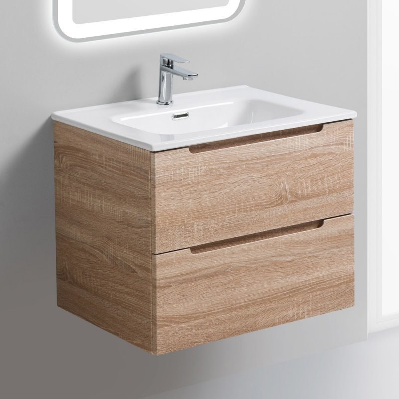 Тумба под раковину BelBagno Etna 60 rovere bianco