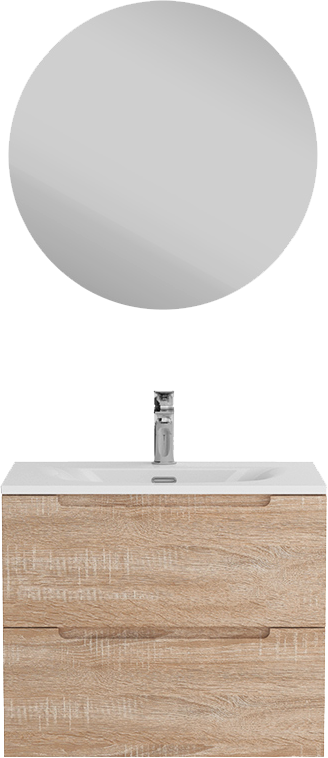 Тумба под раковину BelBagno Etna 60 rovere bianco