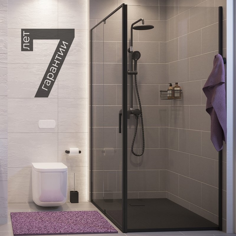 Душевой уголок Wasserkraft Elbe 74P02 80x80 см