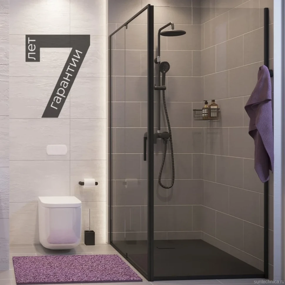 Душевой уголок Wasserkraft Elbe 74P02 80x80 см