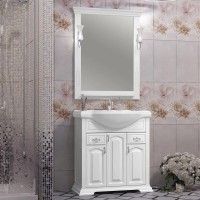 Тумба с раковиной Opadiris Риспекто 80 белая