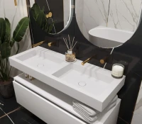 Раковина Armadi Art Flat ST 120 с кронштейнами Раковина Armadi Art Flat ST 120 с кронштейнами