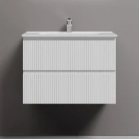 Тумба с раковиной Sancos Snob T 70 bianco, раковина CN7007