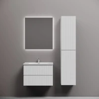 Тумба с раковиной Sancos Snob T 70 bianco, раковина CN7007