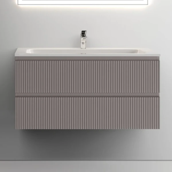 Тумба с раковиной Sancos Snob T 100 см, doha soft
