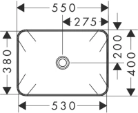 Раковина Hansgrohe Xuniva Q 60168450