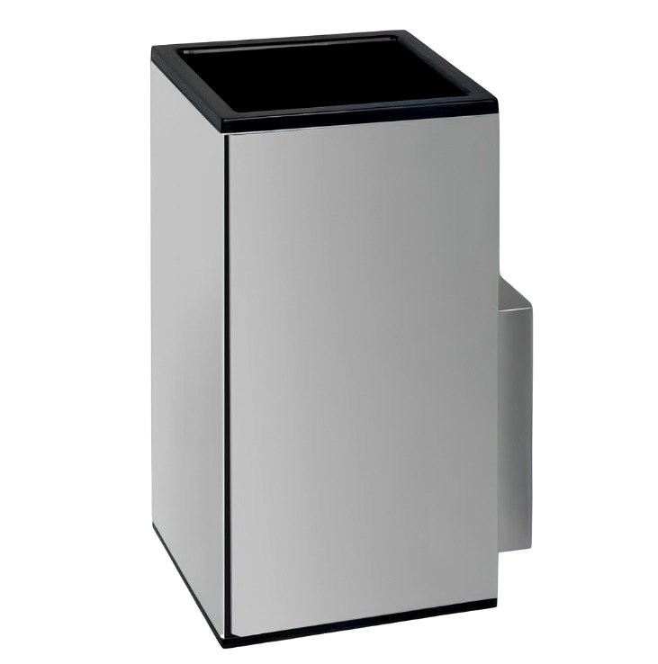 Стакан для ванной Colombo Design MiniQ B5002.CR настенный, хром, пластиковый