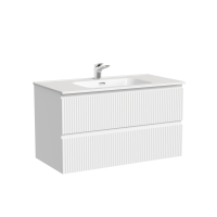 Мебель для ванной комнаты Sancos Snob R 90 bianco, раковина CN7002