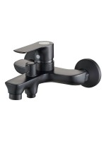 Душевой комплект Смеситель Orange Aristo M19-100b + Стойка OW04b