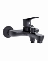 Душевой комплект Смеситель Orange Aristo M19-100b + Стойка OW04b