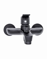 Душевой комплект Смеситель Orange Aristo M19-100b + Стойка OW04b