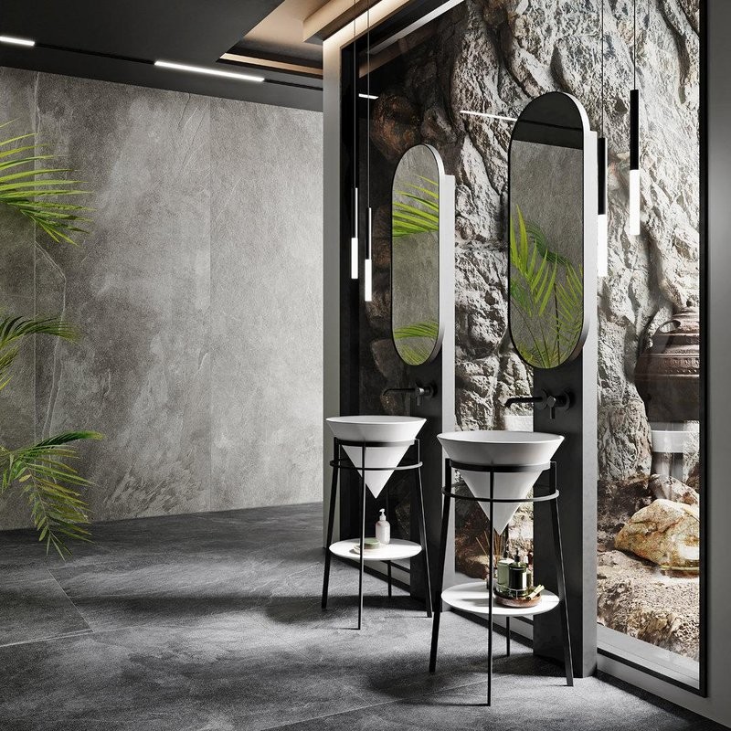 Раковина KERAMA MARAZZI Cono 44, глянцевый белый