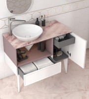 Раковина KERAMA MARAZZI Cono 44, глянцевый белый