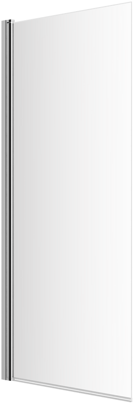 Шторка на ванну DIWO Коломна 4GW007 распашная, 80x150