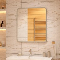 Зеркало CONTINENT Glamour 80х90 с подсветкой