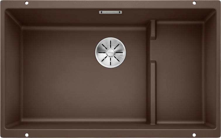 Комплект Мойка Blanco Subline 700-U Level кофе + Смеситель Grohe Euroeco
