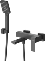 Смеситель для ванны с душем Cezares Slider SLIDER-VD-NOP матовый черный