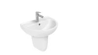Раковина подвесная Creavit Oval TP155-00CB00E-0000 52 глянцевая белая Раковина подвесная Creavit Oval TP155-00CB00E-0000 52 глянцевая белая
