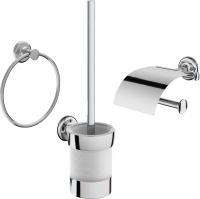 Набор Полотенцедержатель AM.PM Like A8034400 + Ершик A8033400 + Держатель A80341500