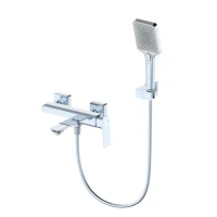 Смеситель для ванны с душем Wonzon & Woghand WW-88639011-CR хром Смеситель для ванны с душем Wonzon & Woghand WW-88639011-CR хром