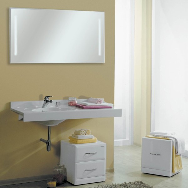 Мебель для ванной комнаты AQUATON Отель 120 левая