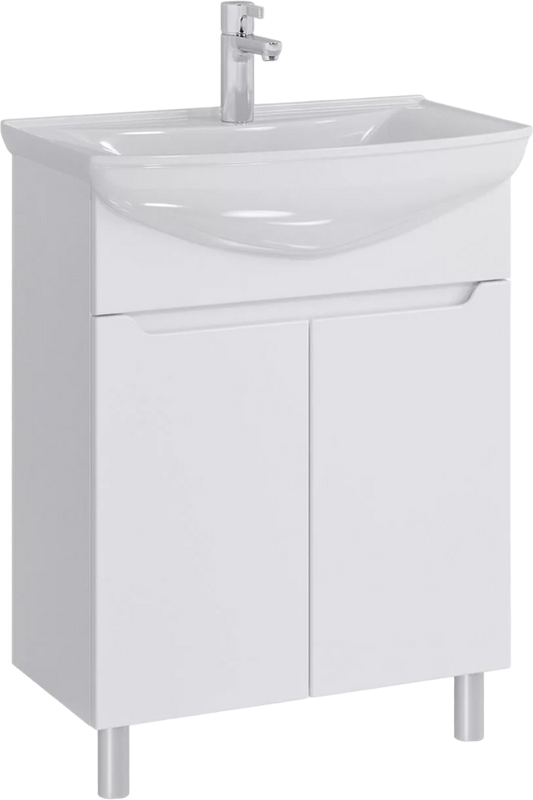 Тумба с раковиной SanStar Bianca 75