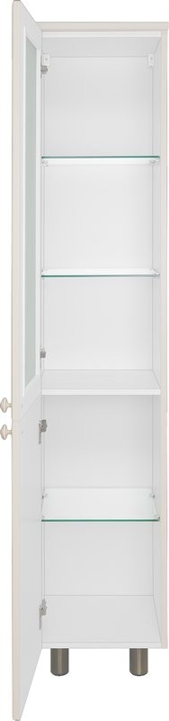 Шкаф пенал для ванной Misty Латте 35 L, бежевый