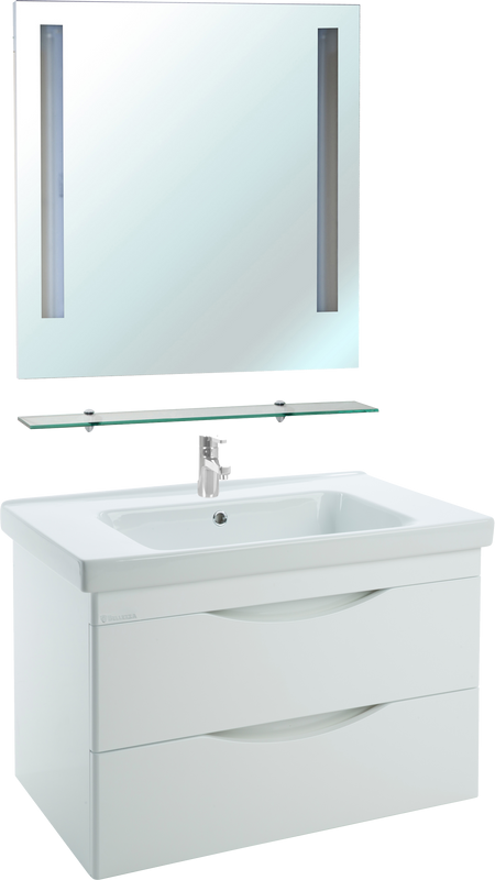 Мебель для ванной комнаты Bellezza Санриса 100 подвесная, белая