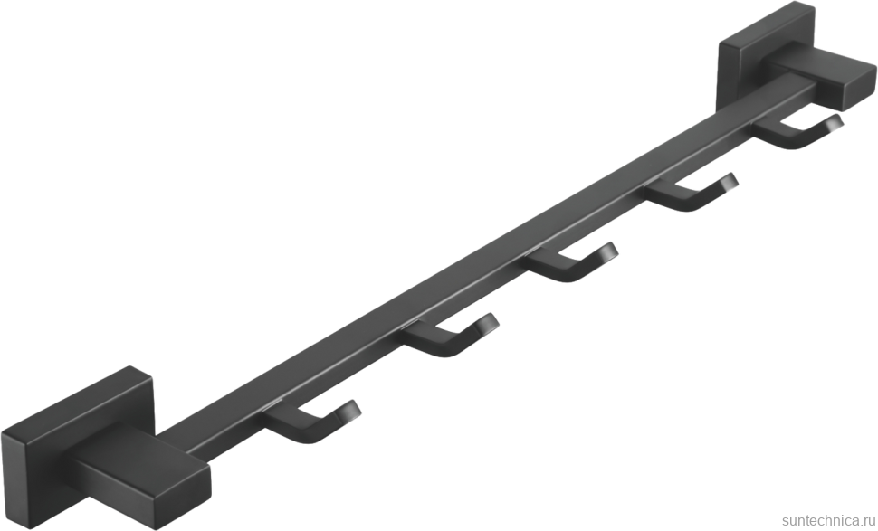 Крючок Shevanik SG5651H черный, на шурупах