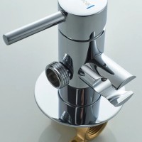 Гигиенический душ Shevanik S147 со смесителем, хром, С ВНУТРЕННЕЙ ЧАСТЬЮ
