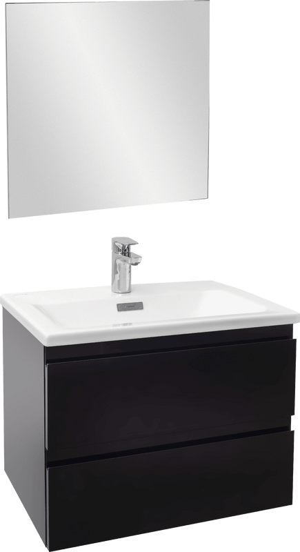 Мебель для ванной комнаты Jacob Delafon Madeleine 60 черный блестящий