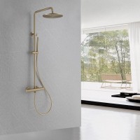 Душевая стойка Abber Wasser Kreis AF8160GL матовое золото