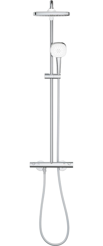 Душевая стойка Grohe Tempesta 26689001 с термостатом, хром