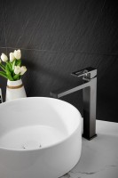 Смеситель для раковины BELZ B658 B11658-3 оружейная сталь Смеситель для раковины BELZ B658 B11658-3 оружейная сталь