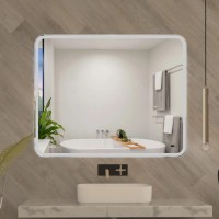 Зеркало Mixline Турин -2 100 с подсветкой, с подогревом, бесконтактный выключатель