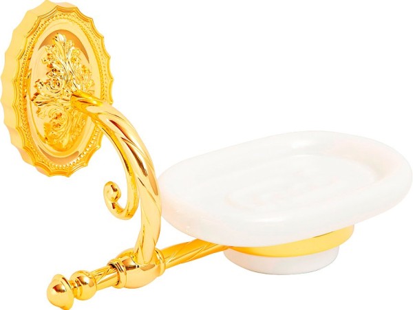 Мыльница Migliore Edera 16943 золото