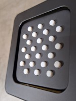 Душевая форсунка AltroBagno Beni aggiuntivi 071602 NeOp матовый черный