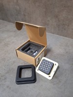 Душевая форсунка AltroBagno Beni aggiuntivi 071602 NeOp матовый черный