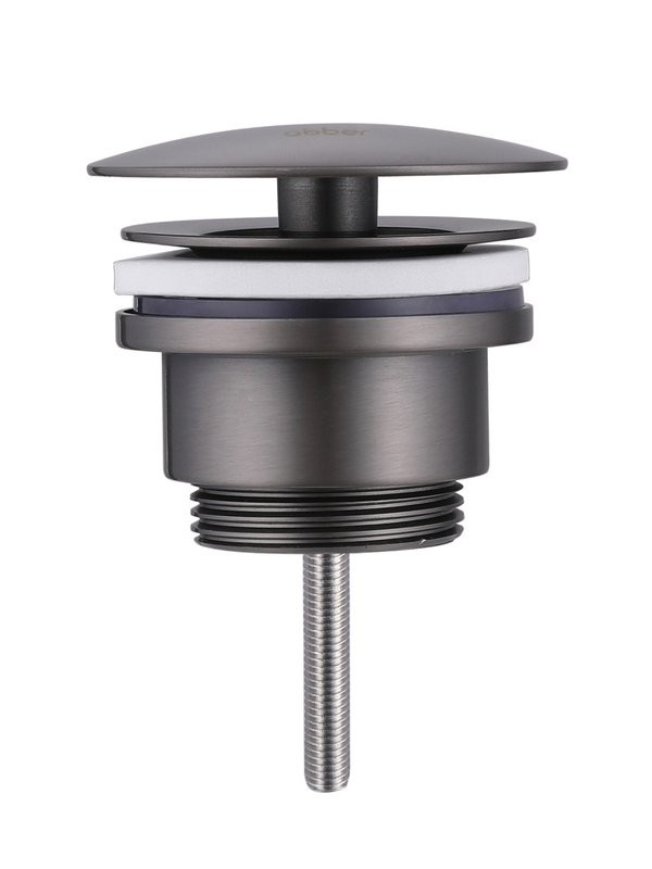 Донный клапан для раковины Abber AF0012NG без перелива, никель