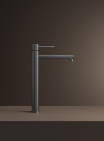 Комплект для ванной IDDIS Duna Душевая стойка IDDIS Duna DUNGMSTi06 + Смеситель для раковины DUNGM01i01, графит матовый