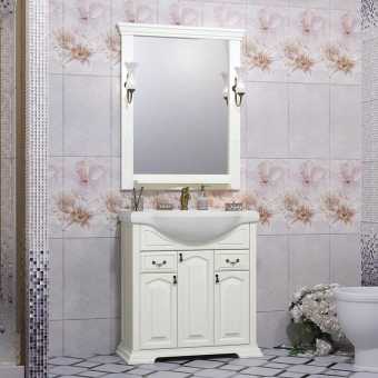 Мебель для ванной Opadiris Риспекто 80 слоновая кость