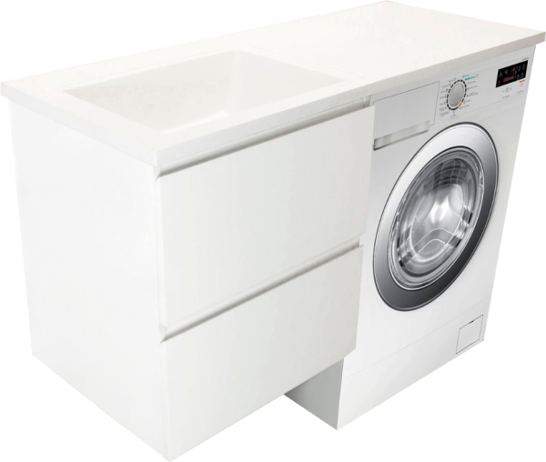 Тумба под раковину Эстет Dallas Luxe 140 подвесная, 2 ящика