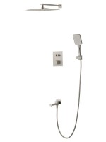 Душевой комплект Wonzon & Woghand WW-88929003-BN С ВНУТРЕННЕЙ ЧАСТЬЮ, брашированный никель