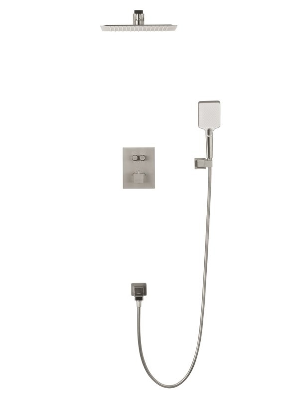 Душевой комплект Wonzon & Woghand WW-88929003-BN С ВНУТРЕННЕЙ ЧАСТЬЮ, брашированный никель